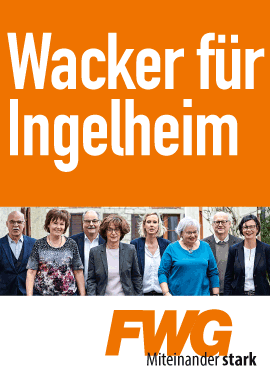 Plakatwerbung Wacker für Ingelheim