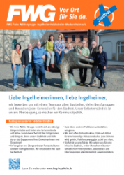 Flyer zur Stadtratswahl 2024